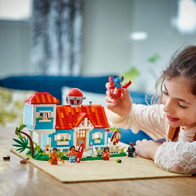 Lego Disney Lilo And Stitch Beach House Set 43268