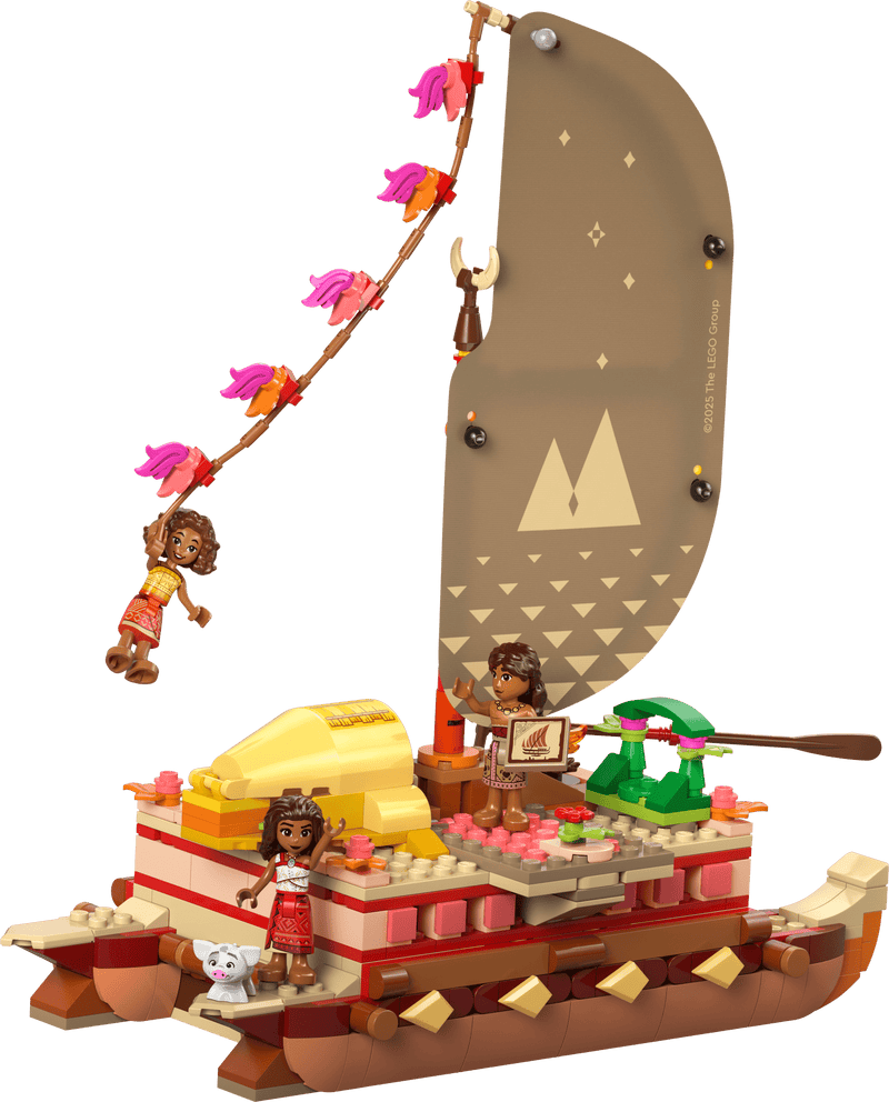 LEGO Disney 43270 Moana’s Adventure Canoe