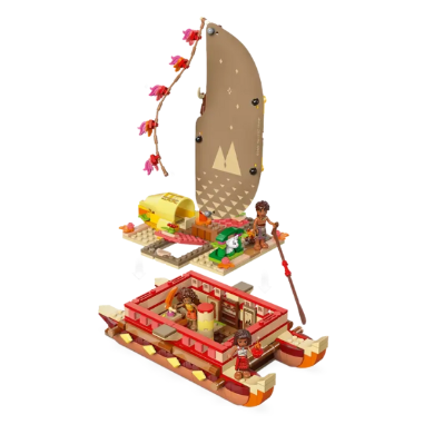 LEGO Disney 43270 Moana’s Adventure Canoe