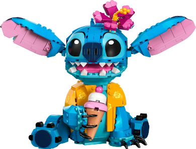Lego Disney Stitch Buildable Kids’ Toy Playset 43249