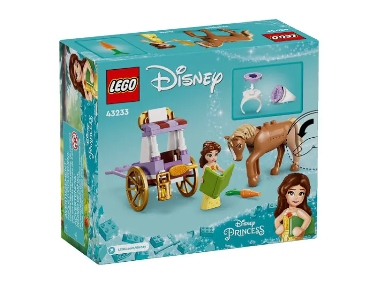 Lego Disney 43233 Disney Princess Belle's Storytime Horse Carriage