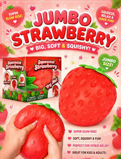Large Squeeze Strawberry