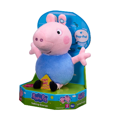 Peppa Pig Talking George Soft Toy