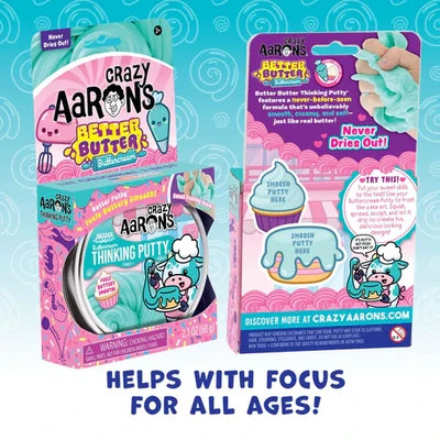 Crazy Aaron’s Better Butter Buttercream Thinking Putty