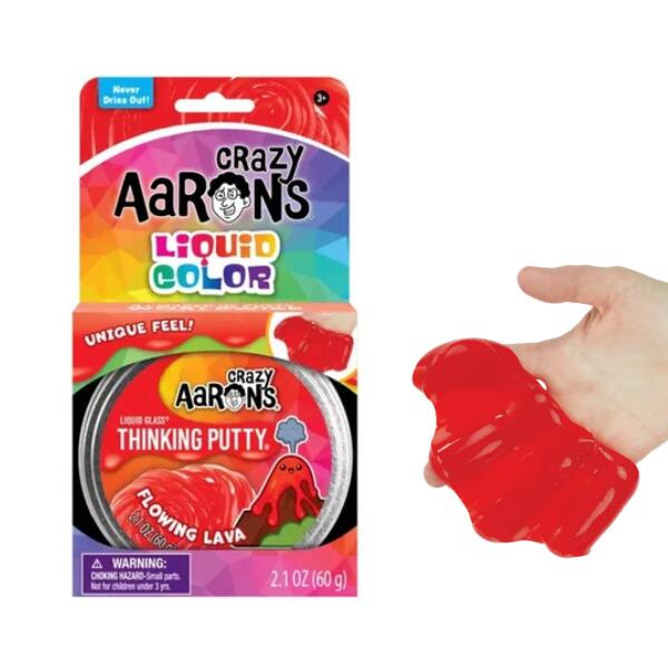 Crazy Aaron’s Liquid Colour Flowing Lava Thinking Putty