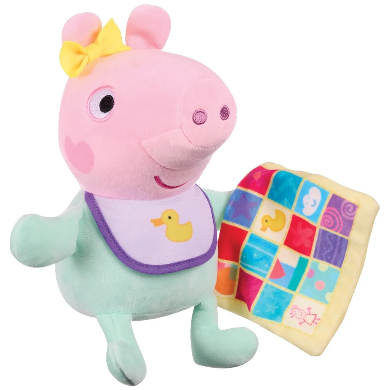 Peppa Pig Baby Evie With Blanket Plush