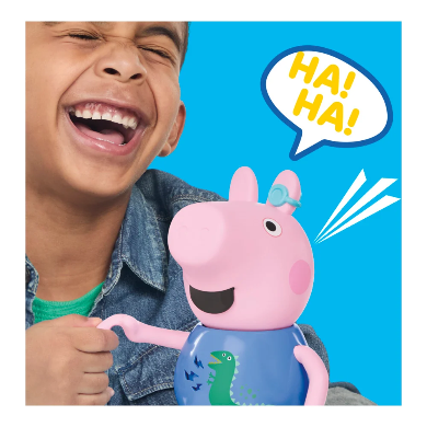 Peppa Pig Joke & Sing George 8-Inch Figure