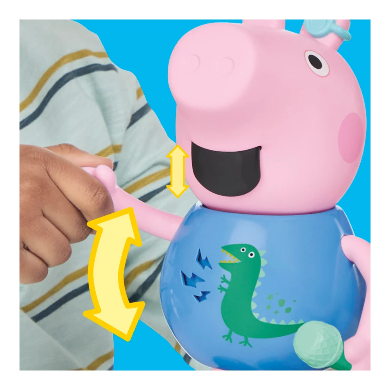 Peppa Pig Joke & Sing George 8-Inch Figure