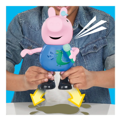 Peppa Pig Joke & Sing George 8-Inch Figure