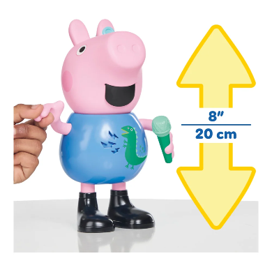 Peppa Pig Joke & Sing George 8-Inch Figure