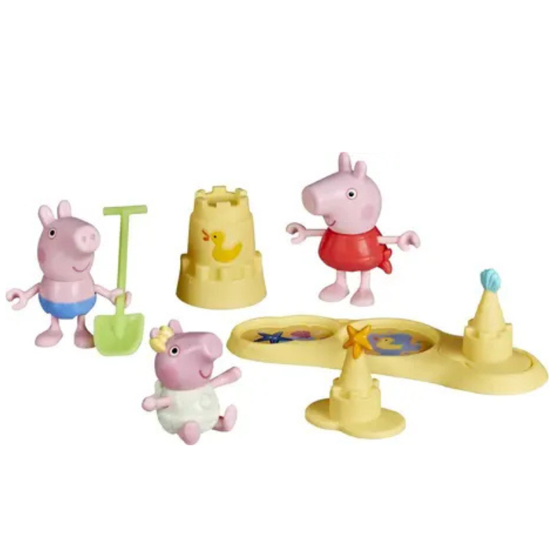 Peppa Pig Siblings Beach Day