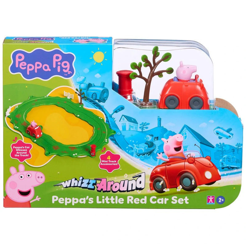 Peppa Whizz Around Peppa”s Little Red Car Set