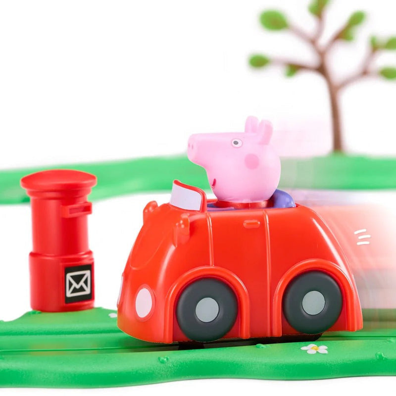 Peppa Whizz Around Peppa”s Little Red Car Set