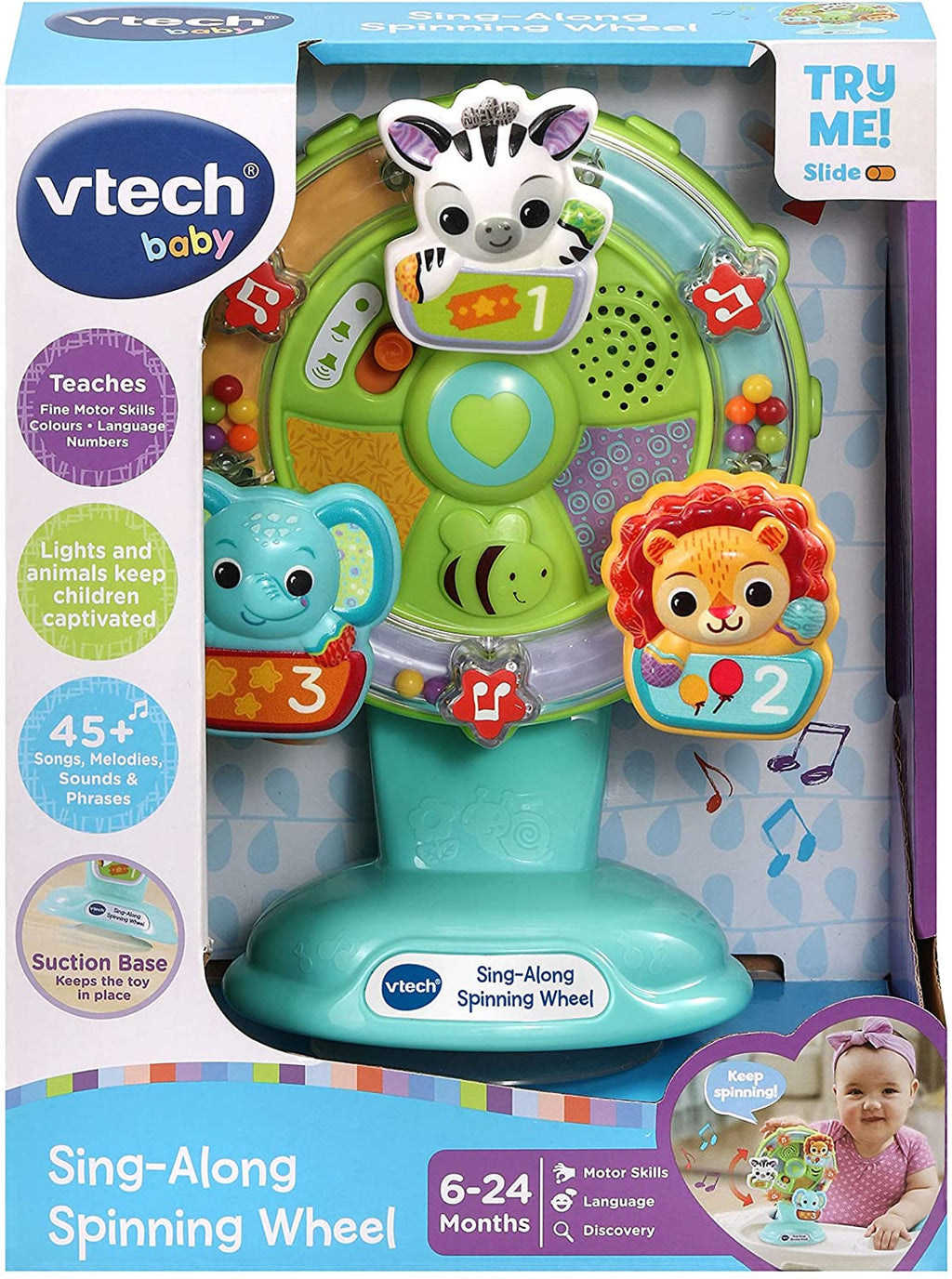 Vtech Baby Sing Along Spinning Wheel