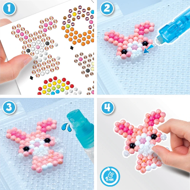 Aquabeads Beginners Craft Studio Set With 900 Beads