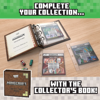 Sticki Roll Minecraft Collectors Book