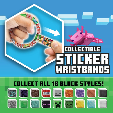 Sticki Roll Minecraft Collectors Book