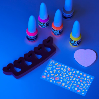Fab Lab Glow In The Dark Nail Art