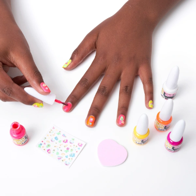 Fab Lab Glow In The Dark Nail Art