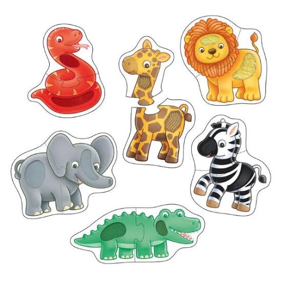 Orchard Toys Match And Feel Jungle Puzzles