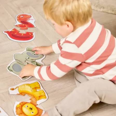 Orchard Toys Match And Feel Jungle Puzzles