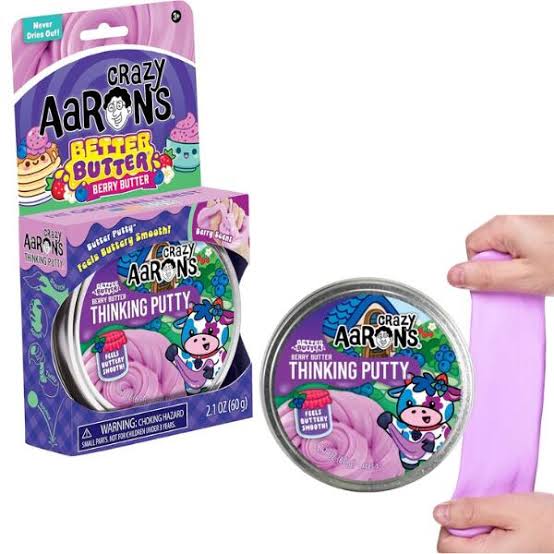 Crazy Aaron's Thinking Putty Better Butter Berry Butter