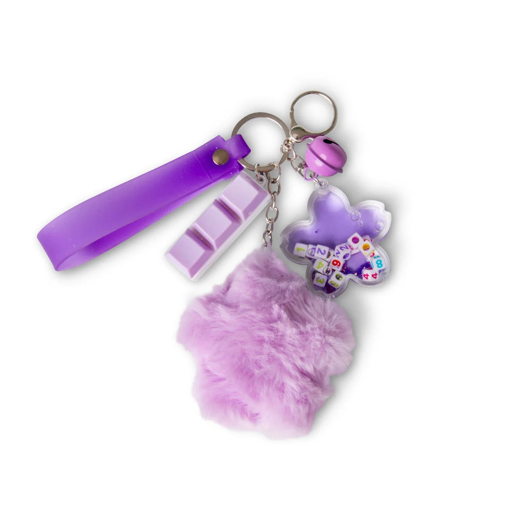 Fluffy Fidget Keychain