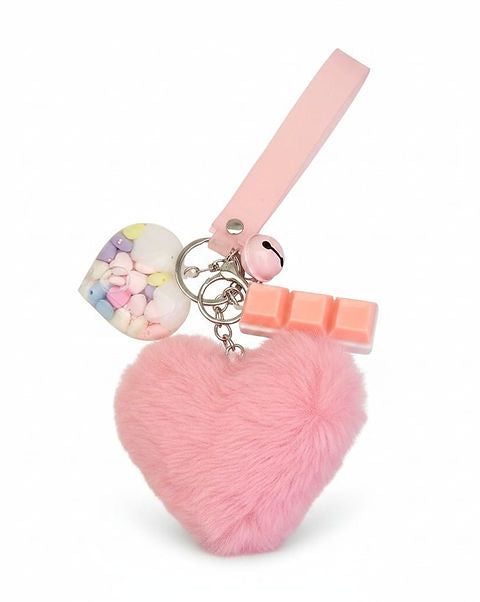 Fluffy Fidget Keychain