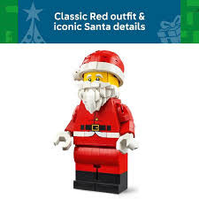 Lego 40820 Up-Scaled Santa Minifigure Set