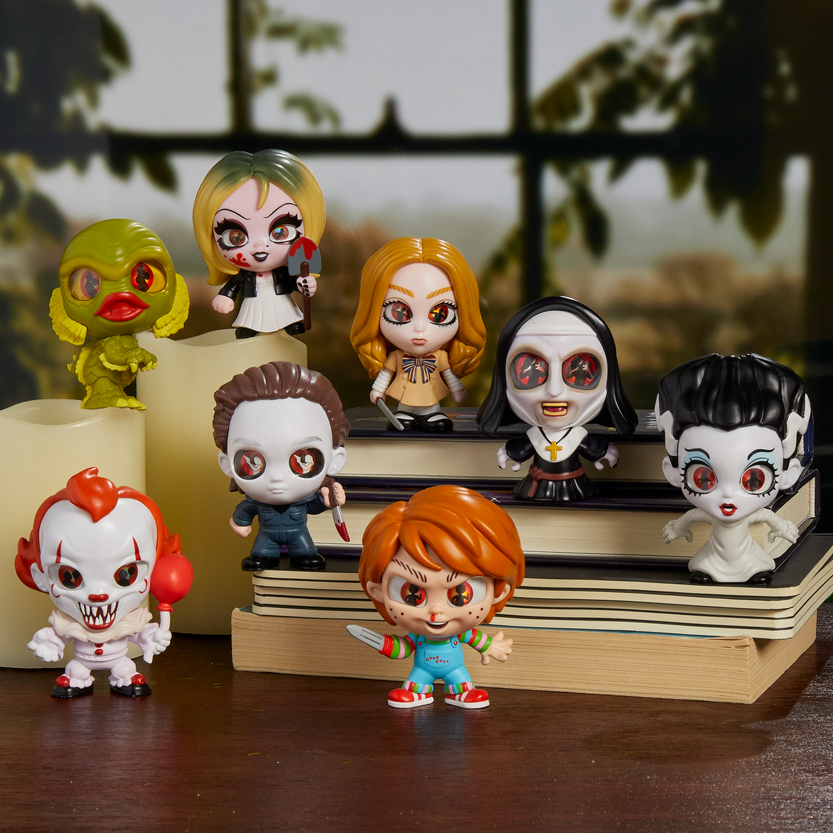 Tiny Nightmares Collectible Horror Figures – Blind Box Assortment