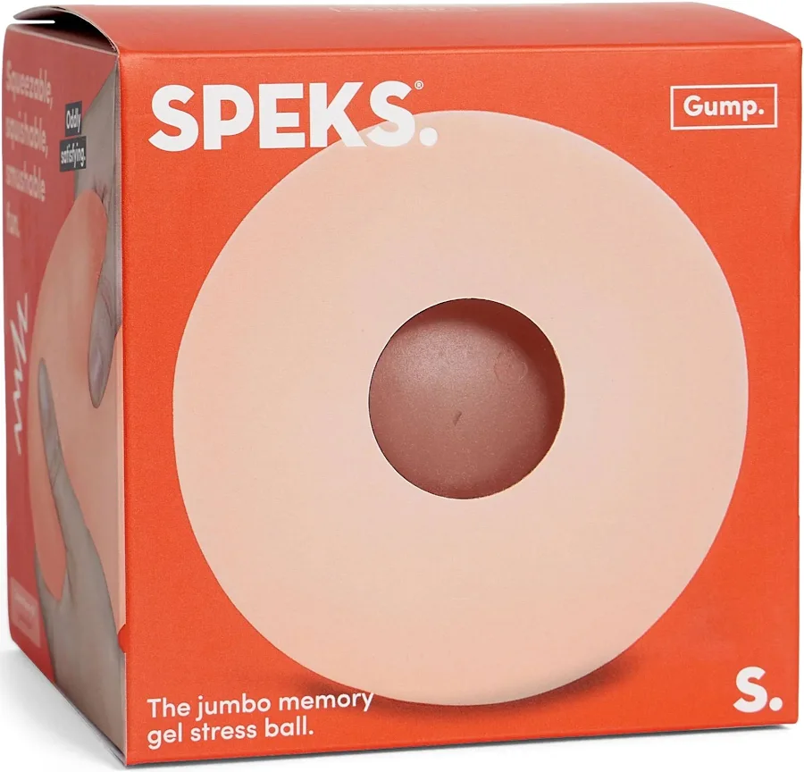 Speks Gump Jumbo Memory Gel Stress Ball 9cm - Reef