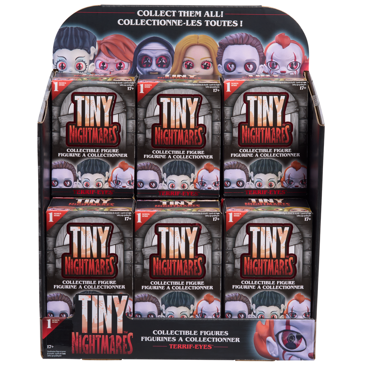 Tiny Nightmares Collectible Horror Figures – Blind Box Assortment