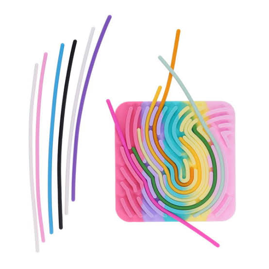 Fidget Fit Sensory Silicone Activity Board