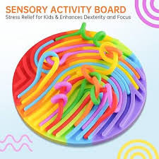 Fidget Fit Sensory Silicone Activity Board