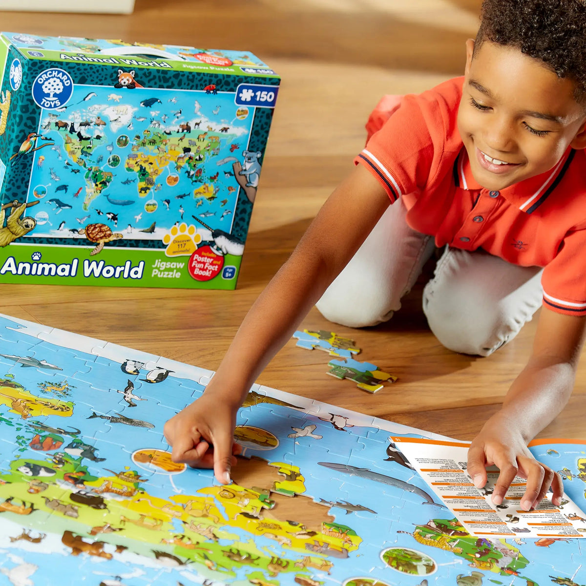 Orchard Toys Animal World Jigsaw