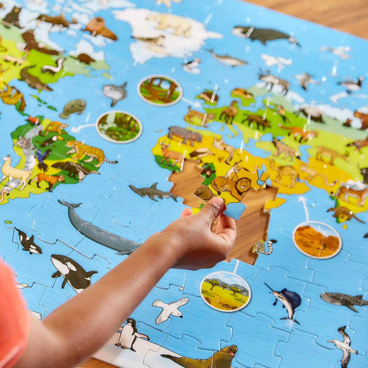 Orchard Toys Animal World Jigsaw