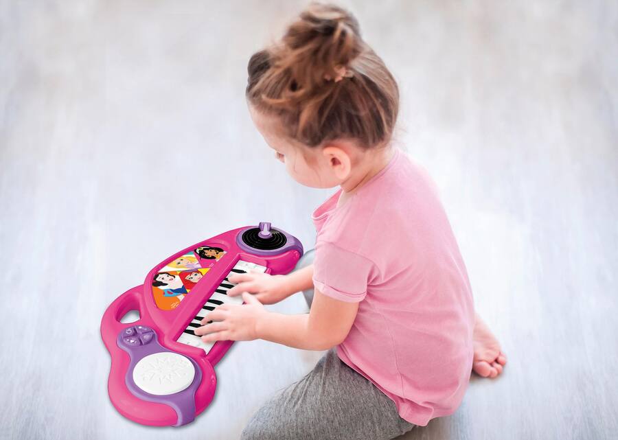 LexiBook Disney Princess Muscial Electronic Keyboard With Lights
