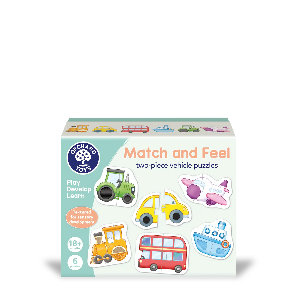 Orchard Match And Feel Vehicle Puzzles