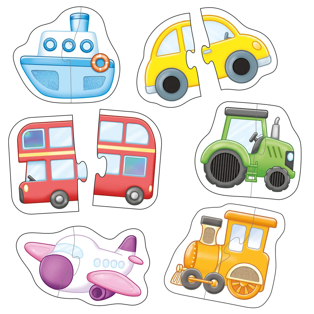 Orchard Match And Feel Vehicle Puzzles