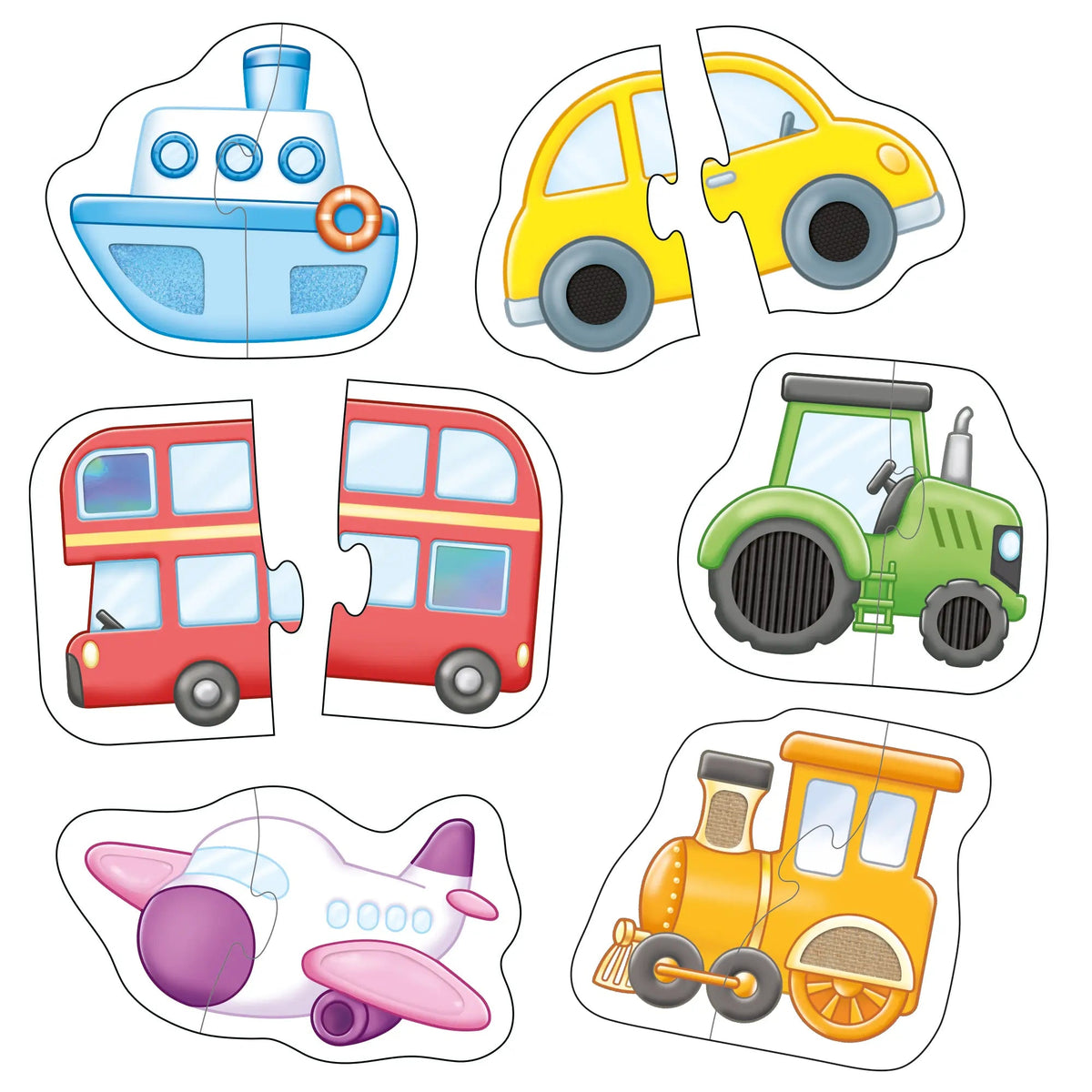 Orchard Match And Feel Vehicle Puzzles
