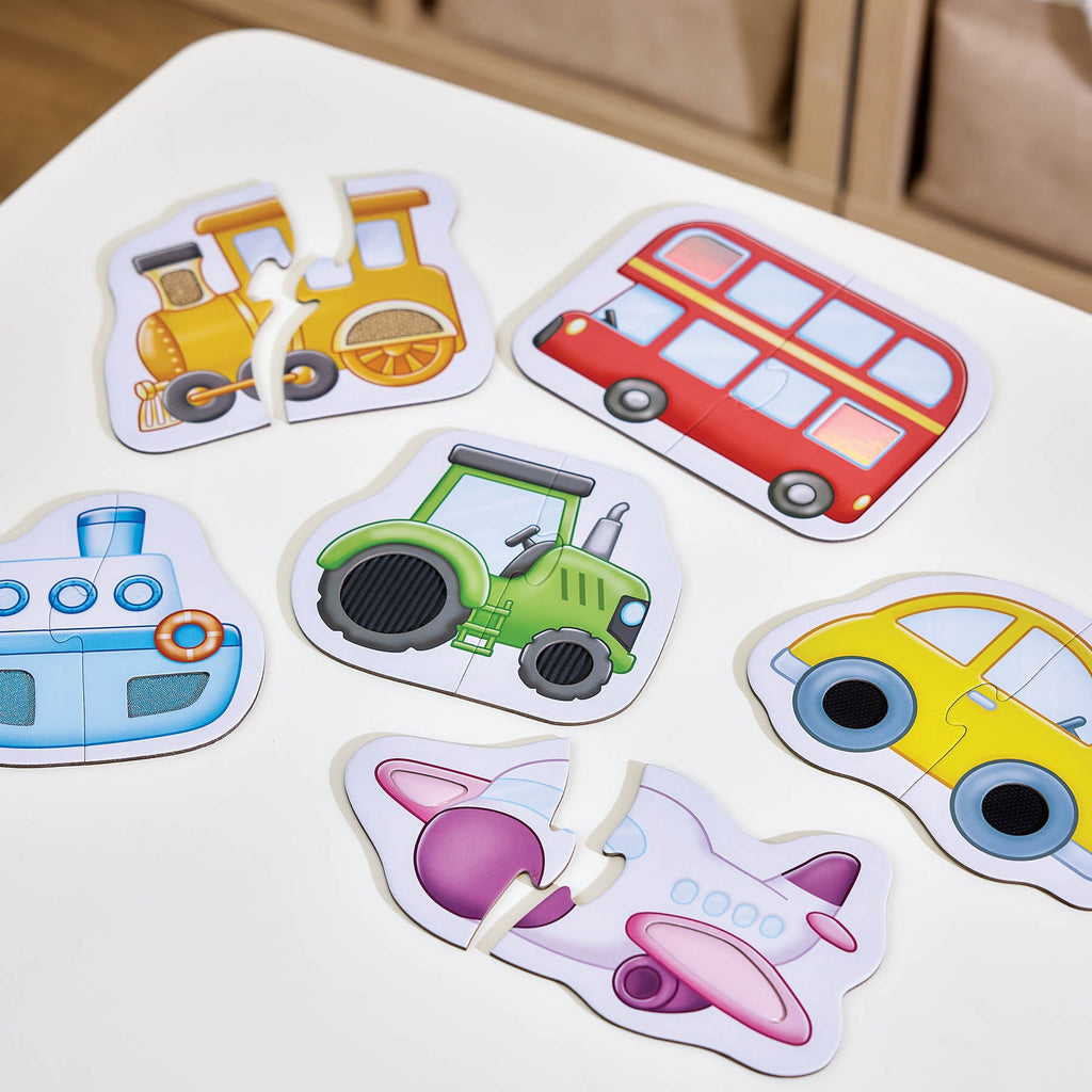 Orchard Match And Feel Vehicle Puzzles