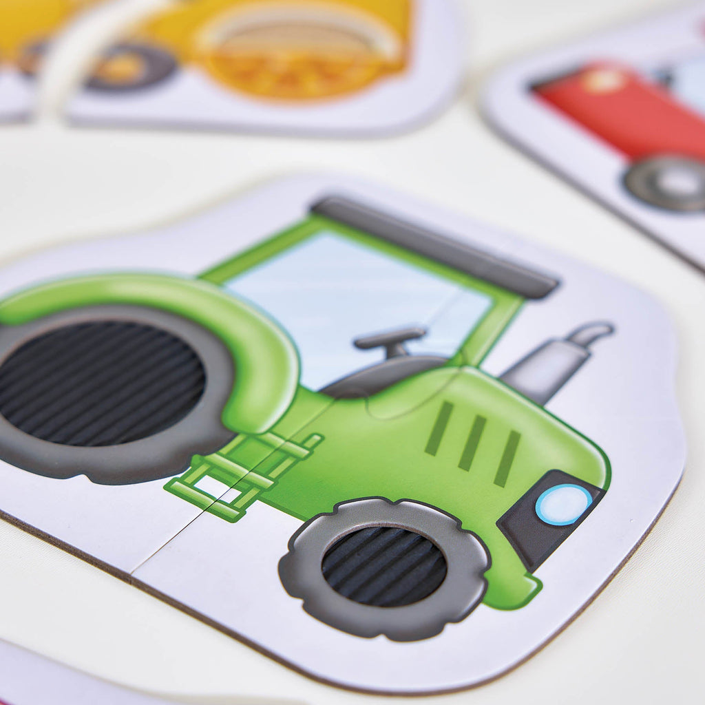 Orchard Match And Feel Vehicle Puzzles