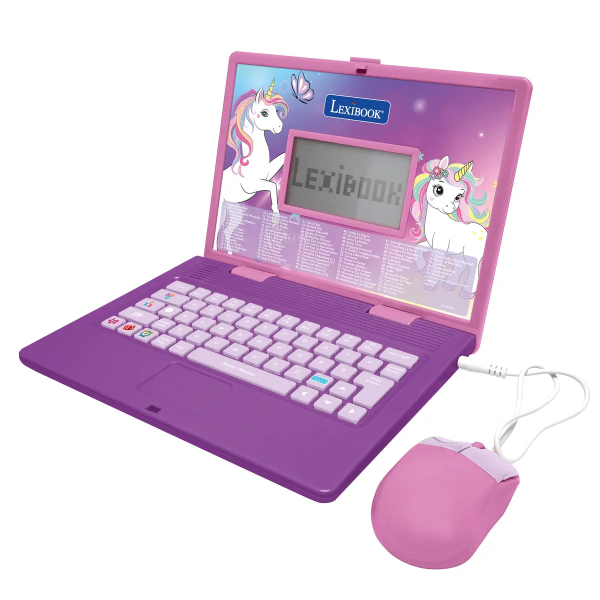 LexiBook Unicorn Billingual Educational Laptop