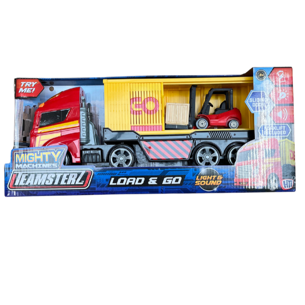Teamsterz Mighty Machines Load N Go With Lights