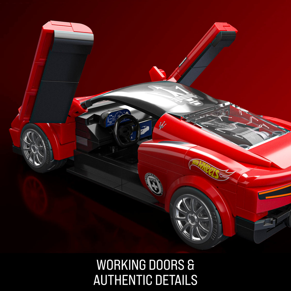 Hot Wheels Brick Shop Maserati MC20