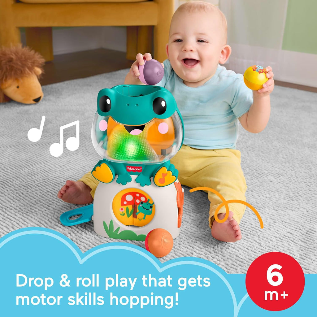 Fisher Price Light Up & Roll Frog