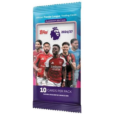 Topps Premier League Official Trading Cards 2026/2027 Pack