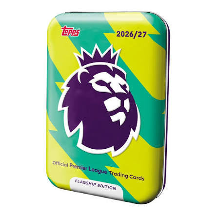 Topps Premier League Official Trading Cards 2026/2027 Mega Tin Assortment