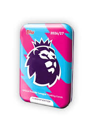 Topps Premier League Official Trading Cards 2026/2027 Mega Tin Assortment