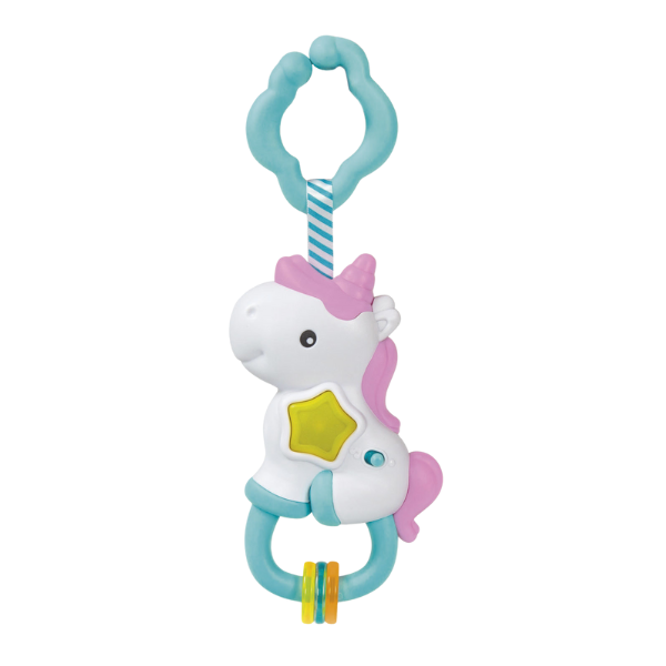 Baby Clementoni Magic Unicorn Light & Melodies Rattle